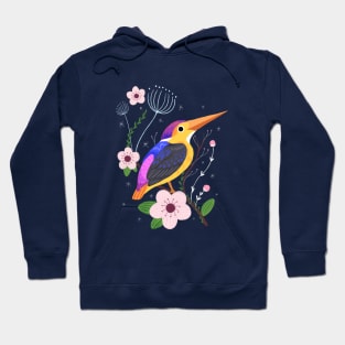 Bird on a branch Hoodie